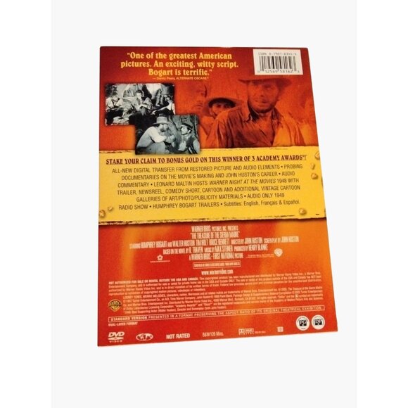 The Treasure Of The Sierra Madre 2 Disc Special Edition DVD Humphrey Bogart 1948 - Picture 6 of 15